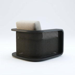Luma Swivel Lounge Chair - Back View