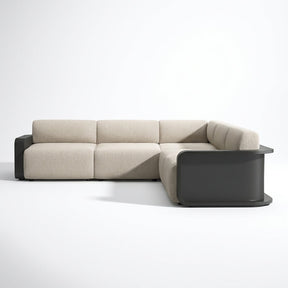 Luma L Shaped Sofa - Front View