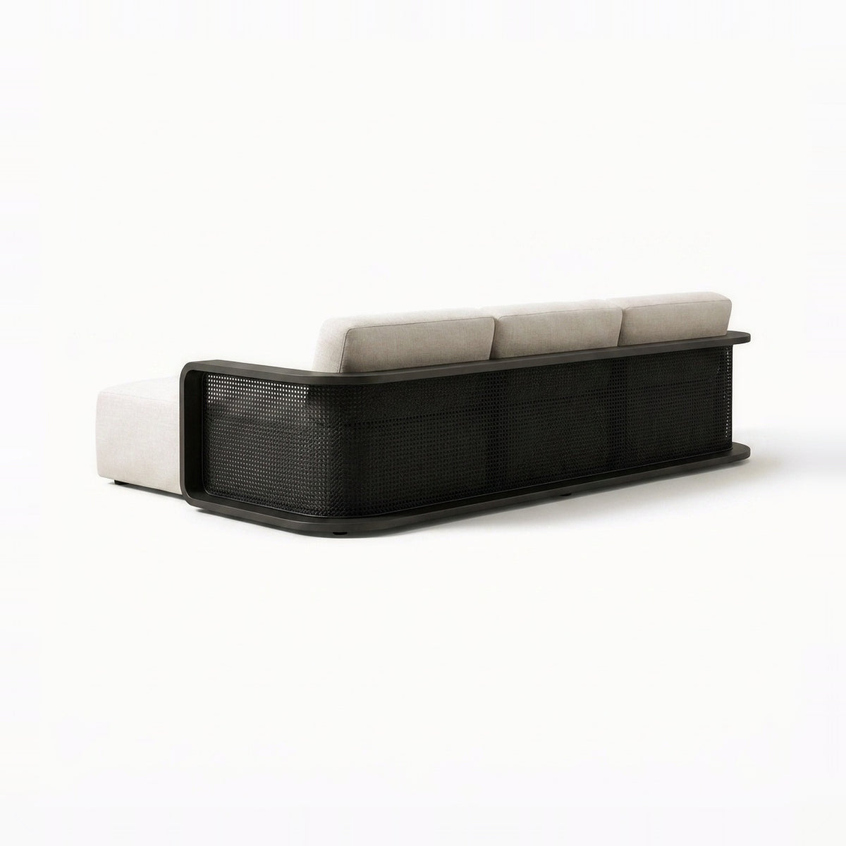 Luma Chaise Sofa (Right Hand) — back view