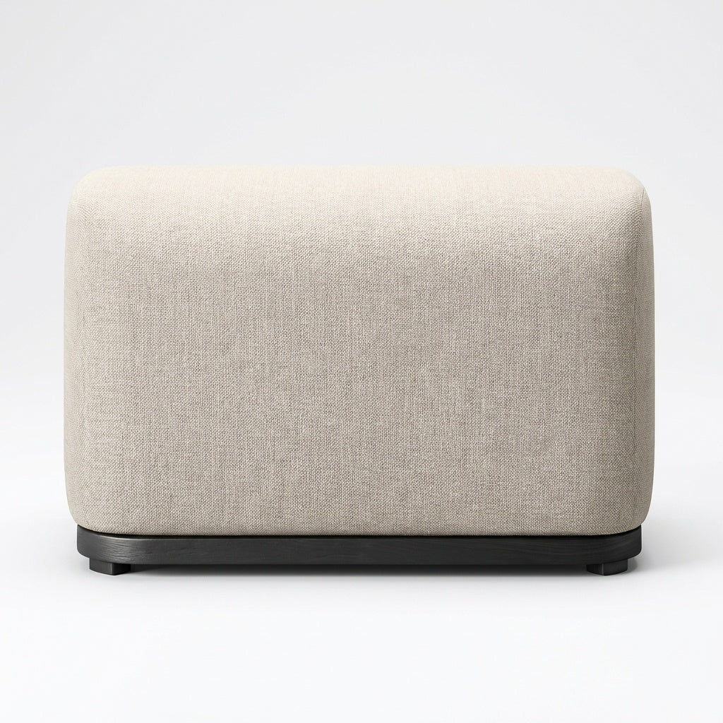 Luma Ottoman - Front View