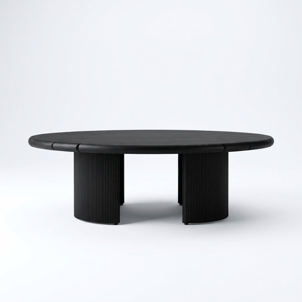 Altair Round Coffee Table - back view