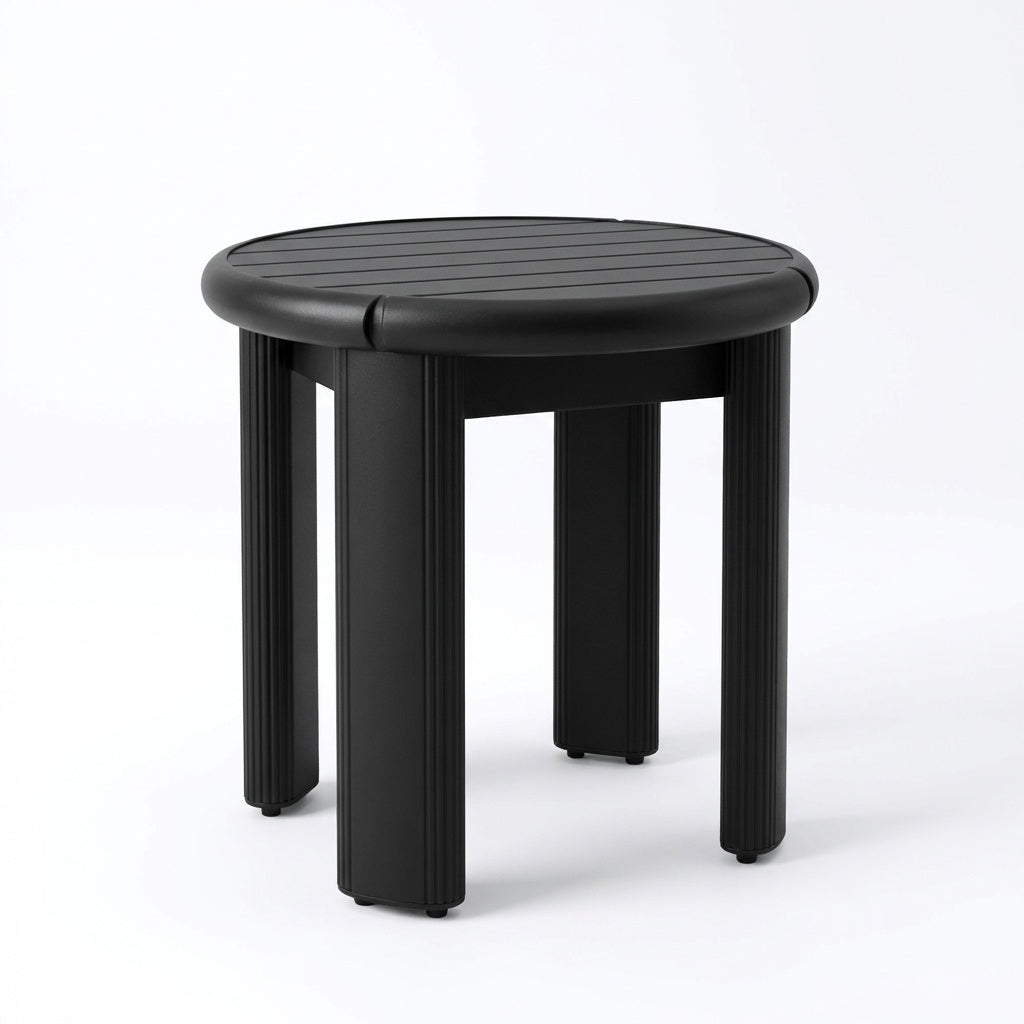 Altair Round Side Table - back view