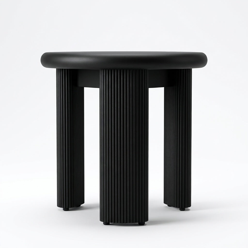Altair Round Side Table - side view