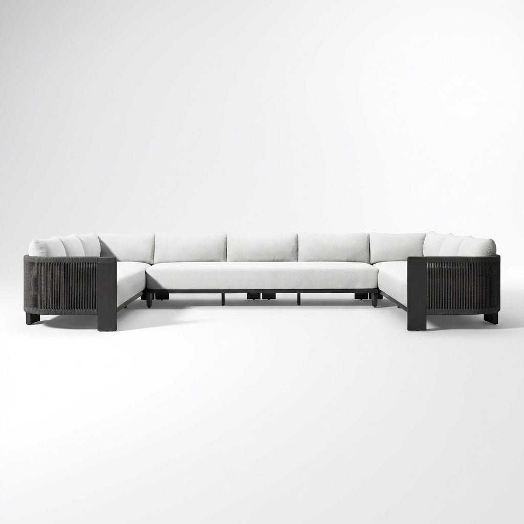 Altair U Shaped Sofa - front view