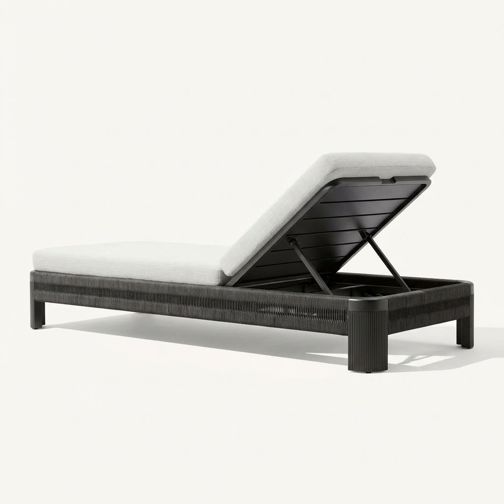 Altair Sun Lounger - back view
