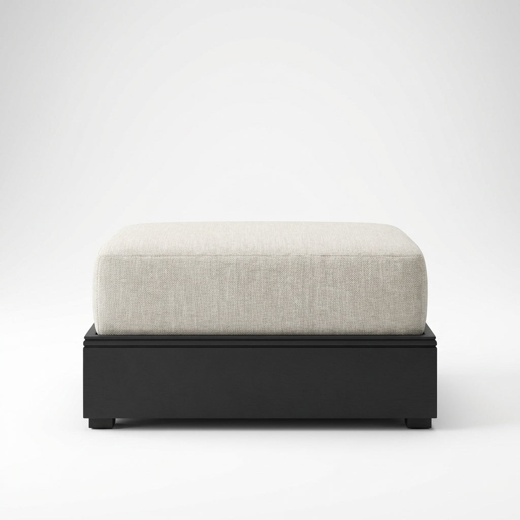 Arco Classic Ottoman - front view