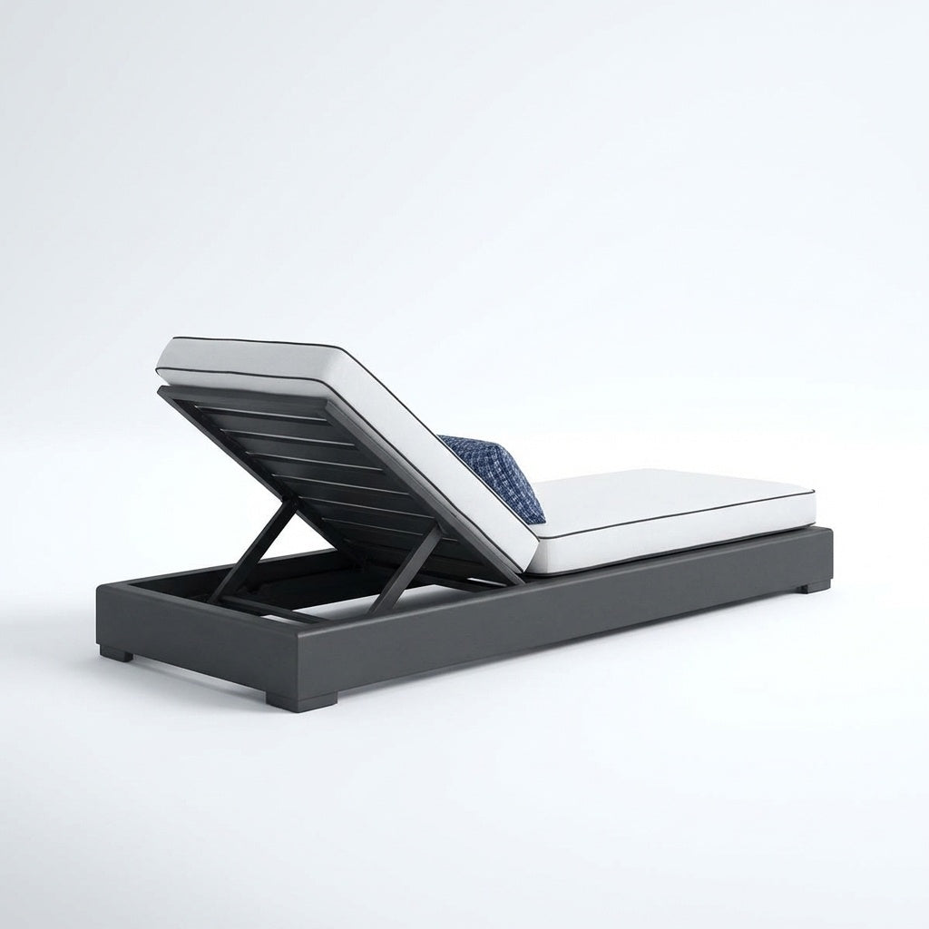Arco Sun Lounger - back view