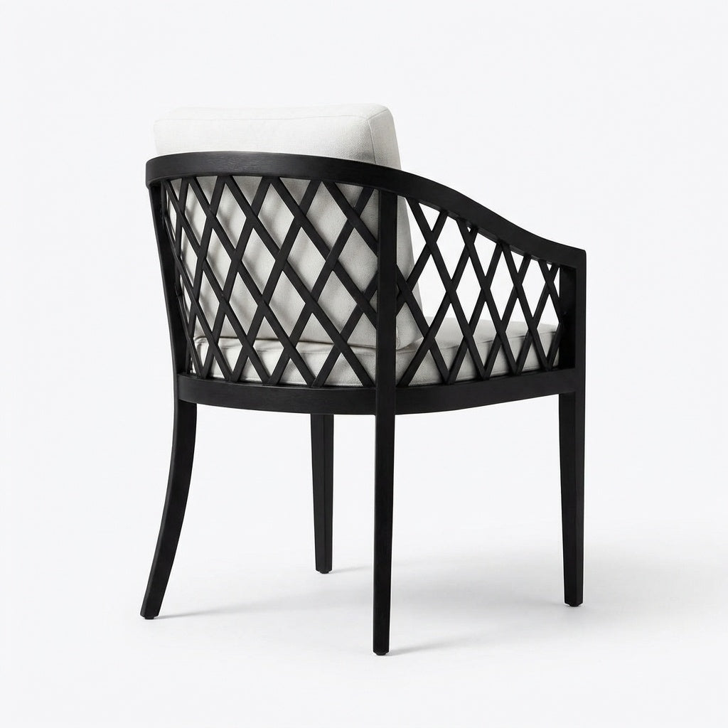 Alba Armchair - back view