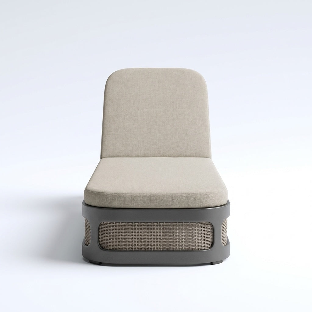 Lento Sun Lounger - Front View