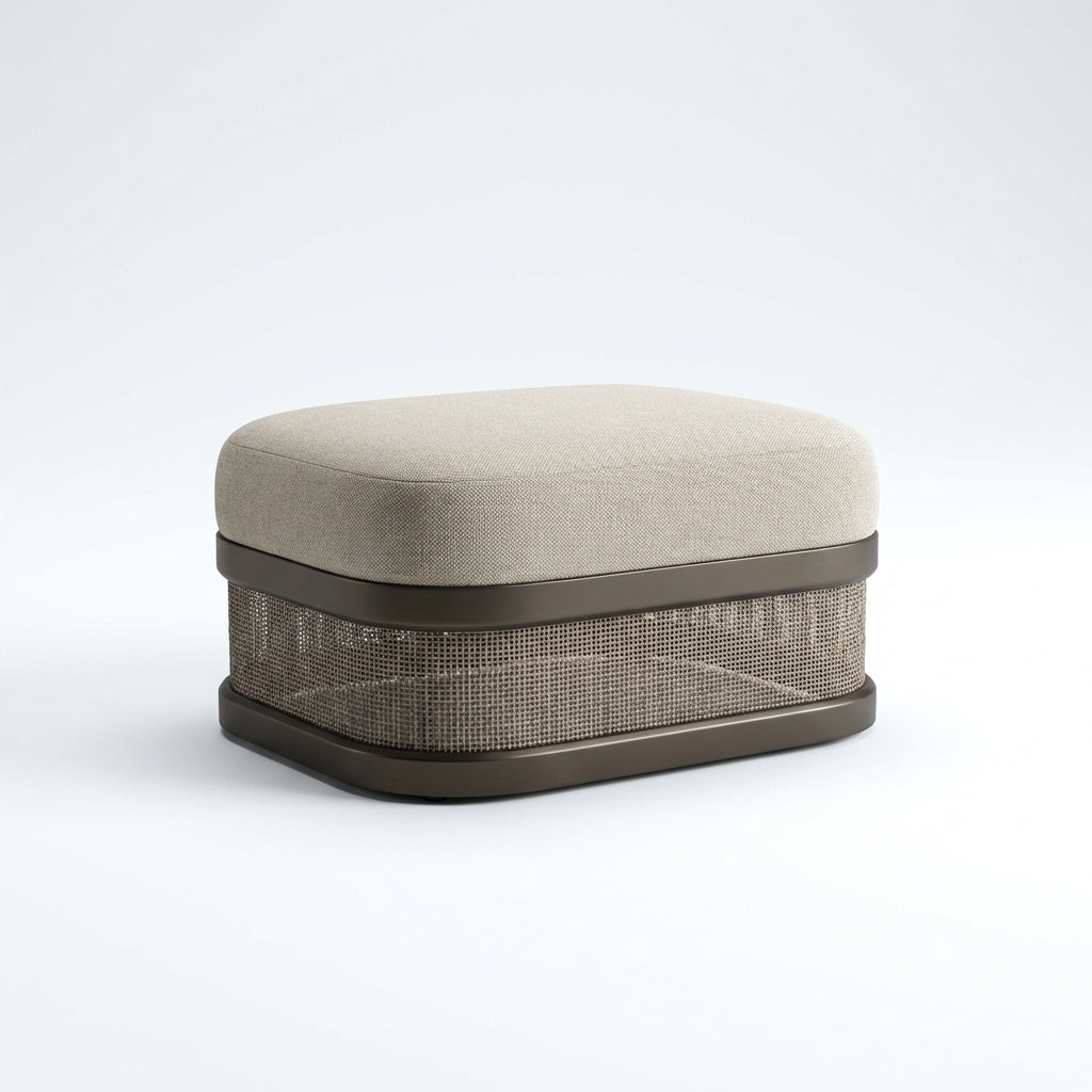 Lento Ottoman - Back View