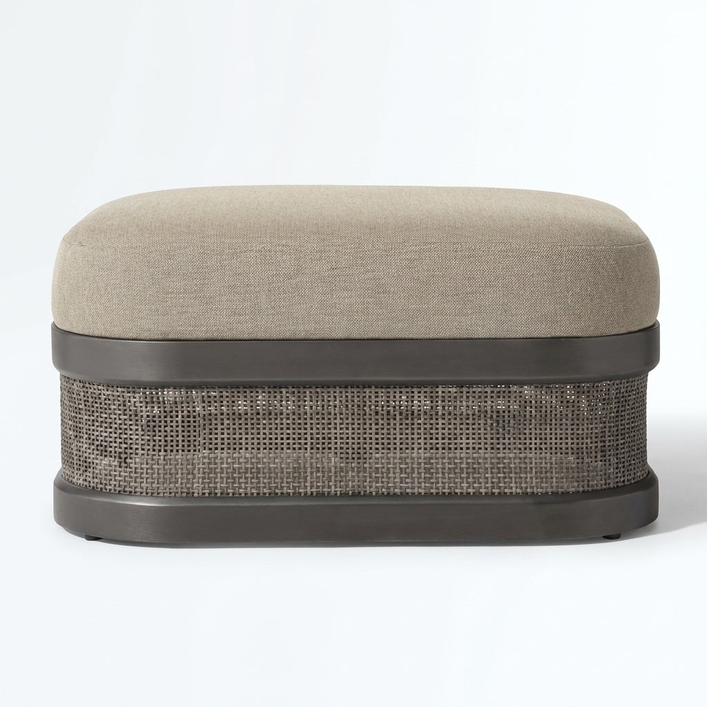 Lento Ottoman - Side View