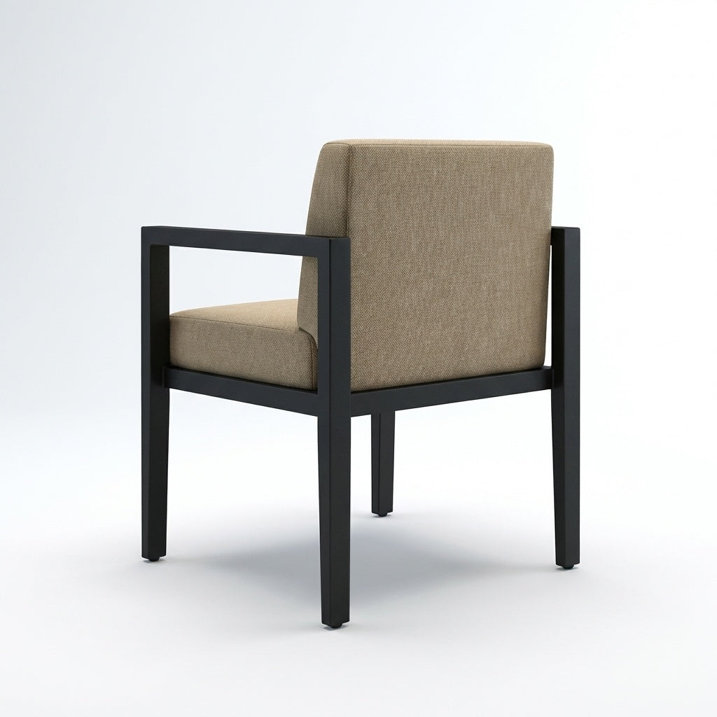 Solis Dining Armchair - Back View