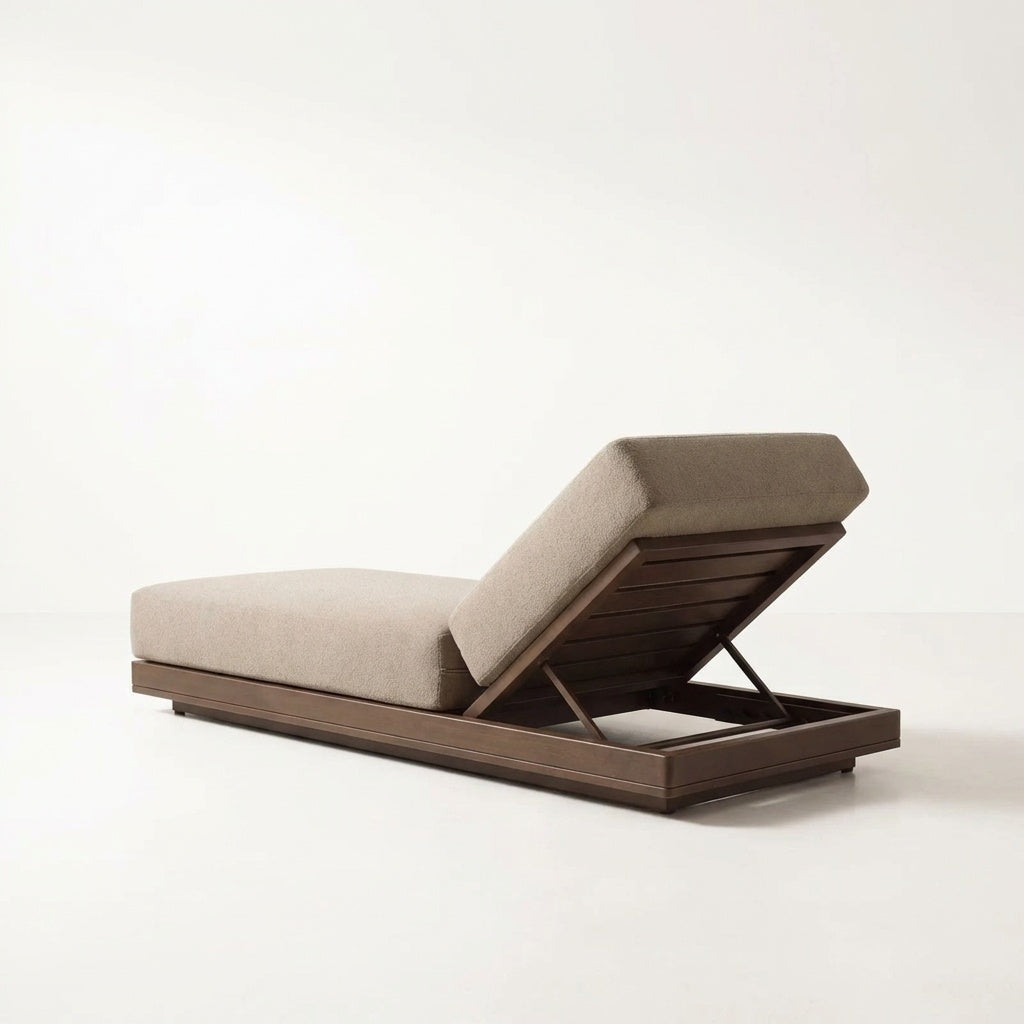 Solis Sun Lounger - Back View