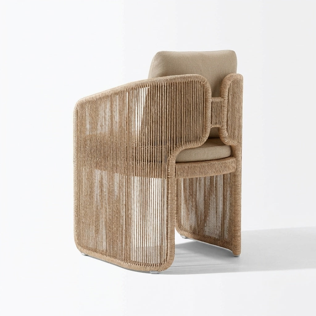 Drift Dining Armchair - Back View