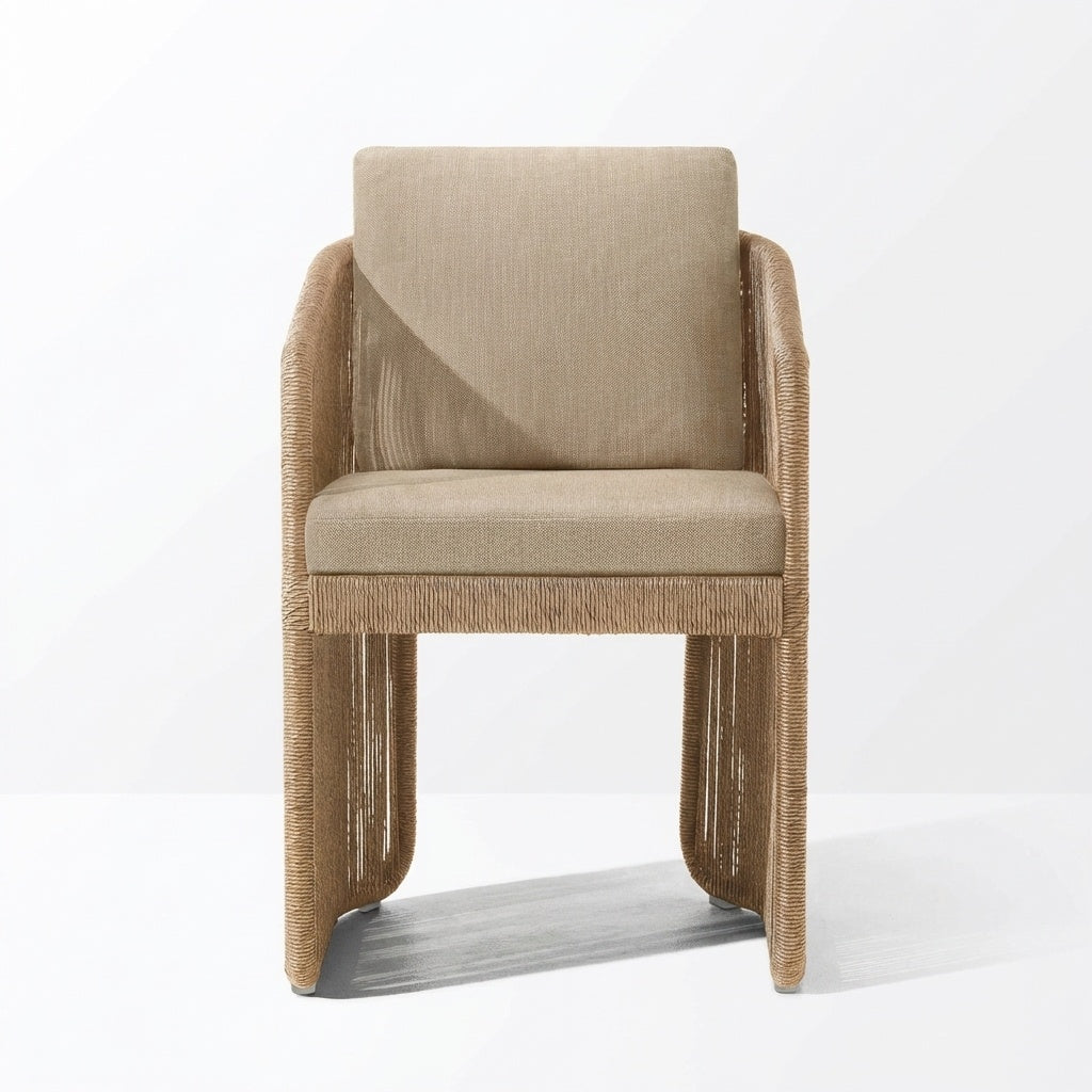 Drift Dining Armchair - Front View
