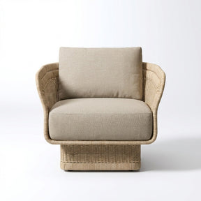 Riviera Swivel Lounge Chair - Front View