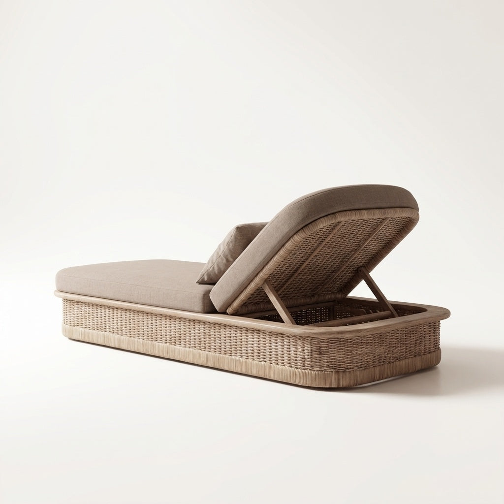 Riviera Sun Lounger - Back View