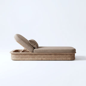 Riviera Sun Lounger - Side View