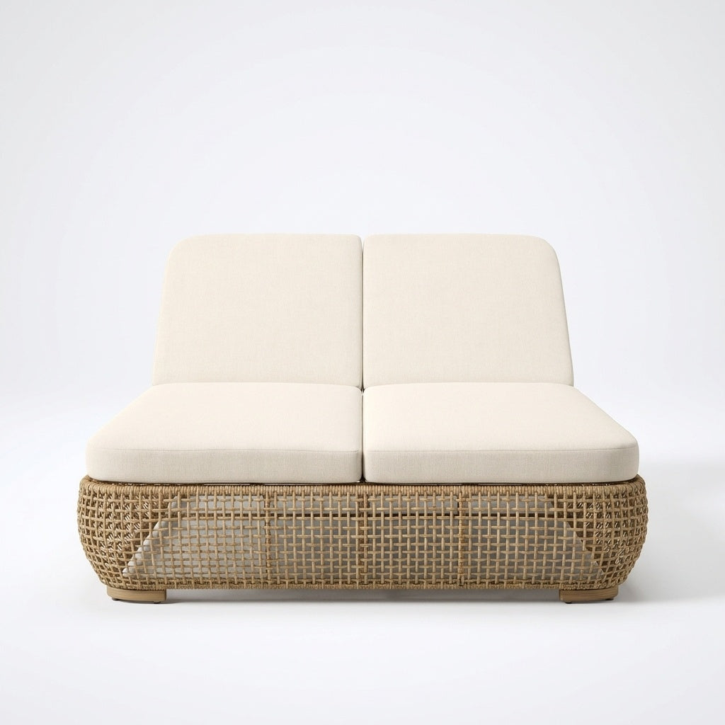 Isla Double Sun Lounger - Front View