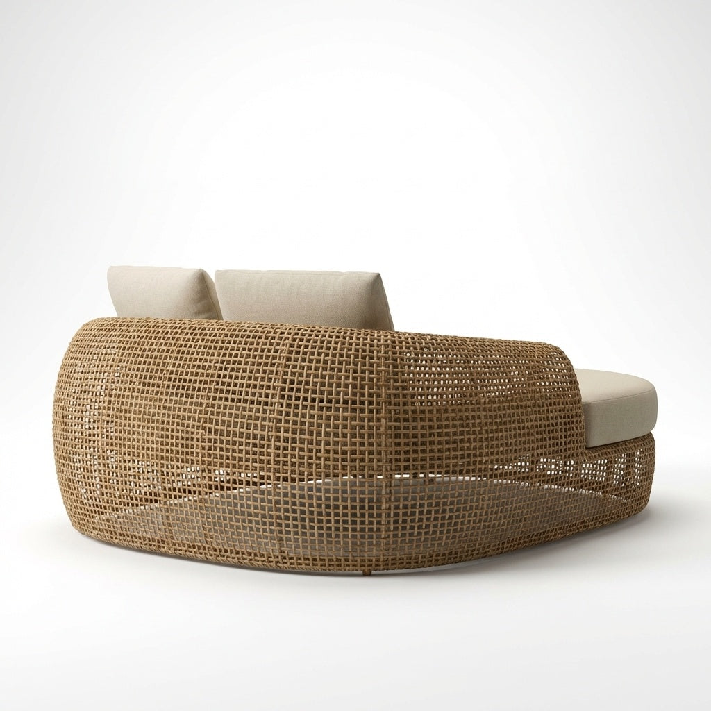 Isla Double Day Bed - Back View