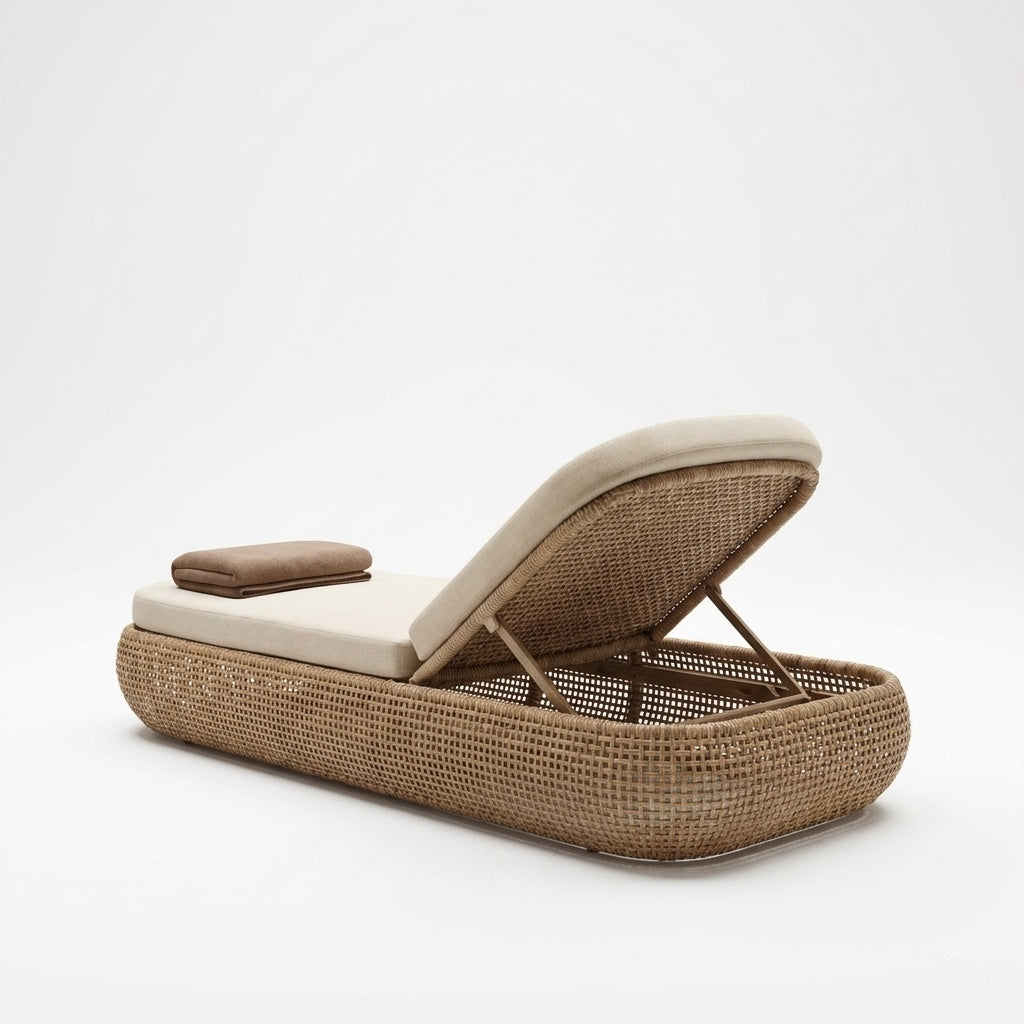 Isla Sun Lounger - Back View