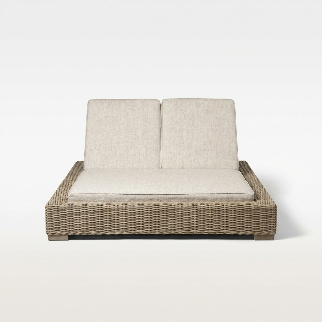 Cove Double Sun Lounger - Front View