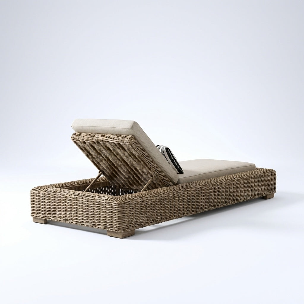 Cove Sun Lounger - Back View