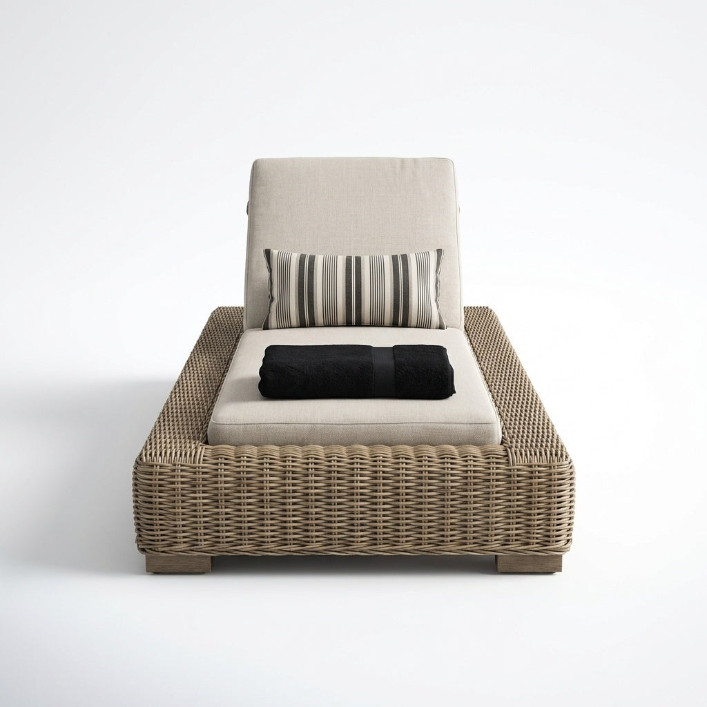 Cove Sun Lounger - Front View
