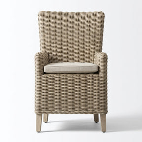 Cove High Armchair - Front View