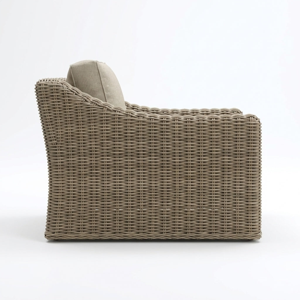 Cove Swivel Lounge Chair - Side View