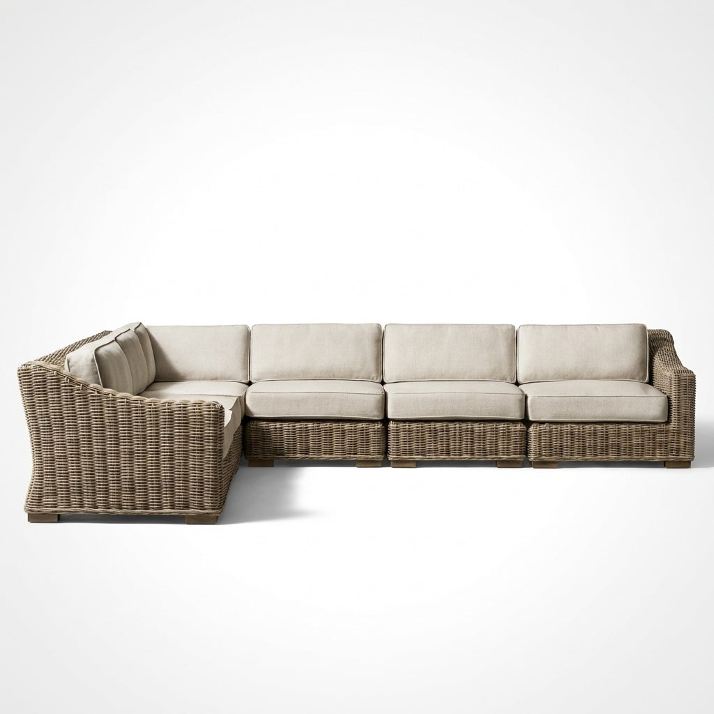 Cove L Shaped Modular Sofa - Front View