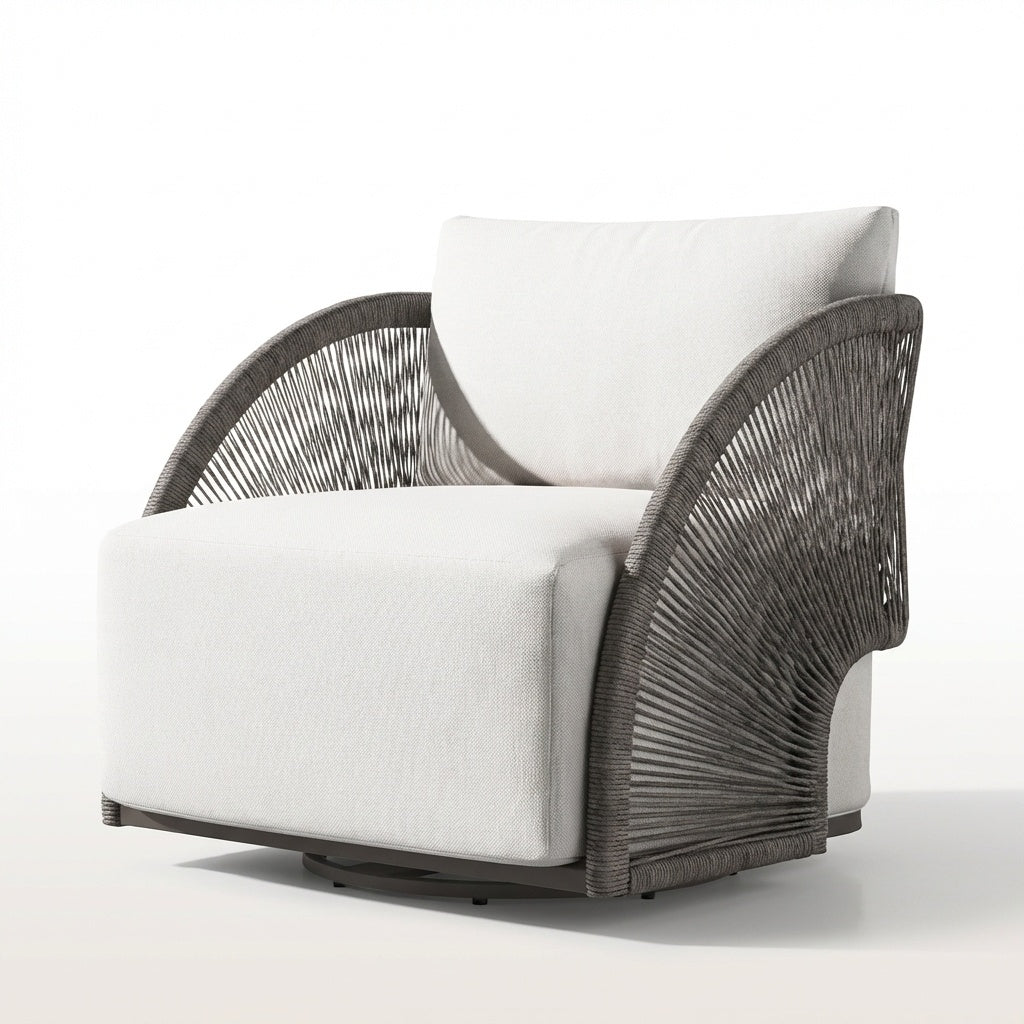 Palm Swivel Lounge Chair