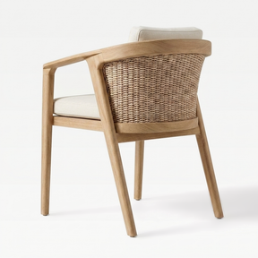 Natural Teak / Neutral Linen | back