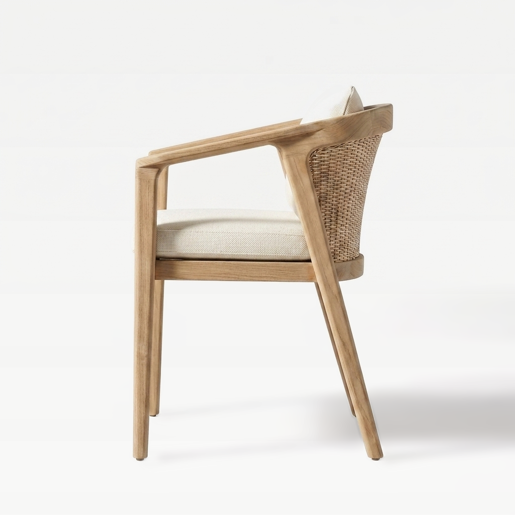 Natural Teak / Neutral Linen | side