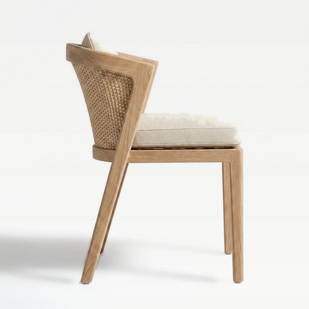 Natural Teak / Neutral Linen | side