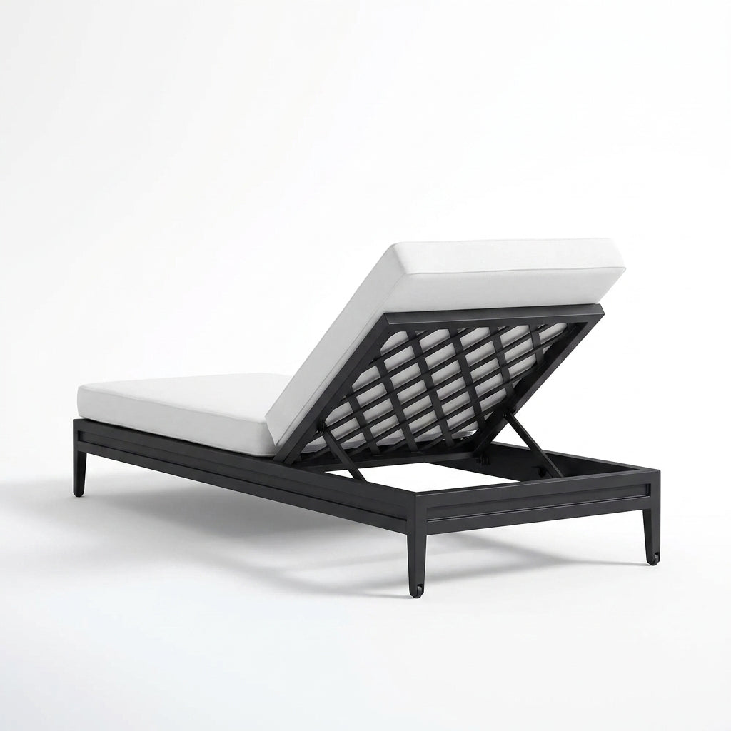 Alba Sun Lounger — back view