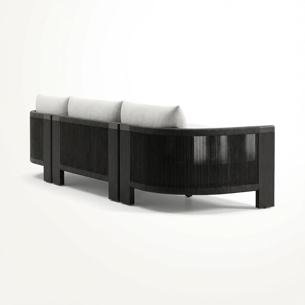 Altair Chaise Sofa (Right Hand) — back view