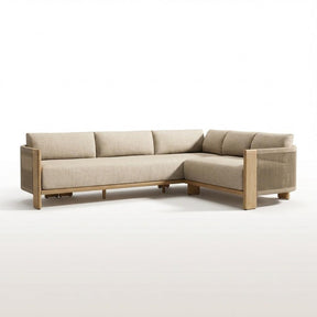 Altair L Shaped Sofa (Right Hand) Teak — hero view