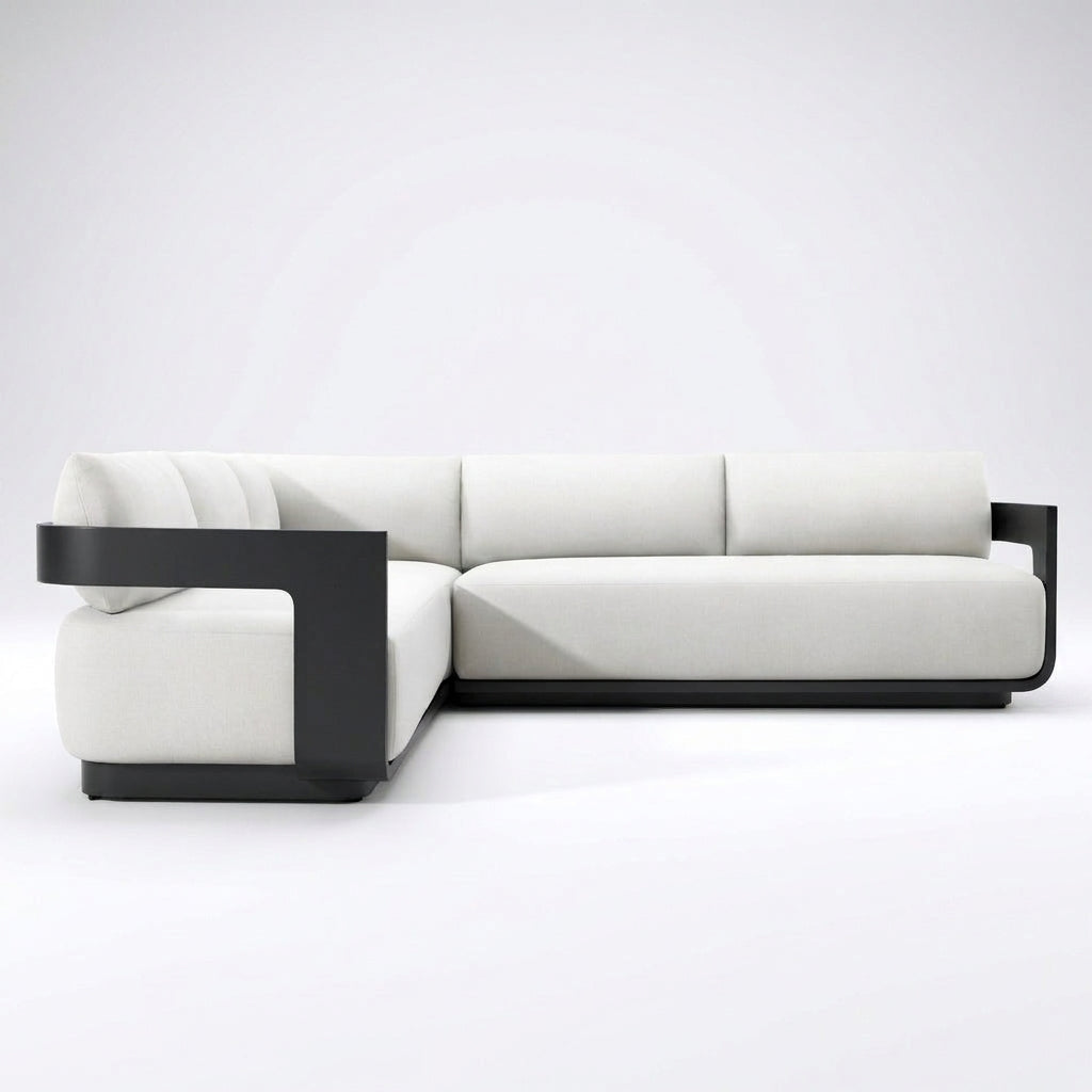 Aris L Shaped Sofa - front view