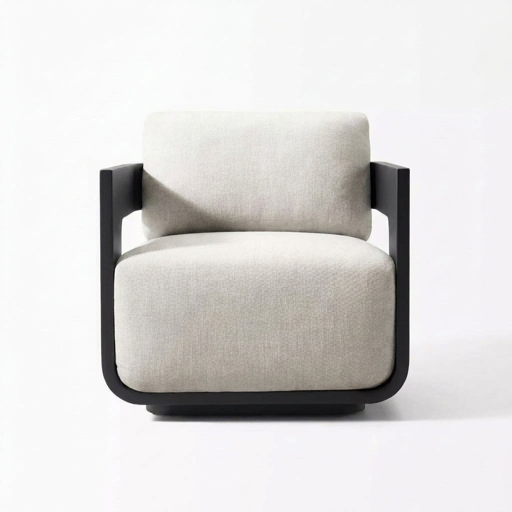 Aris Lounge Chair - front view