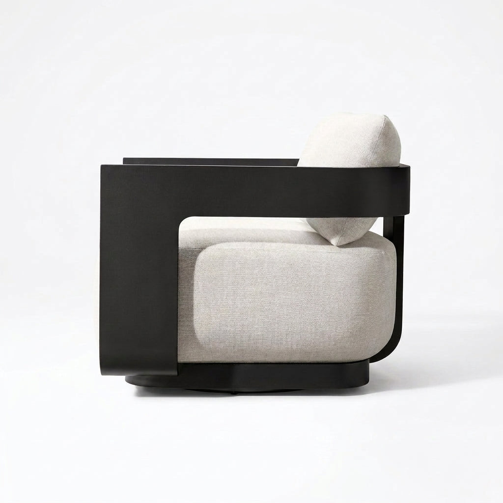 Aris Lounge Chair - side view