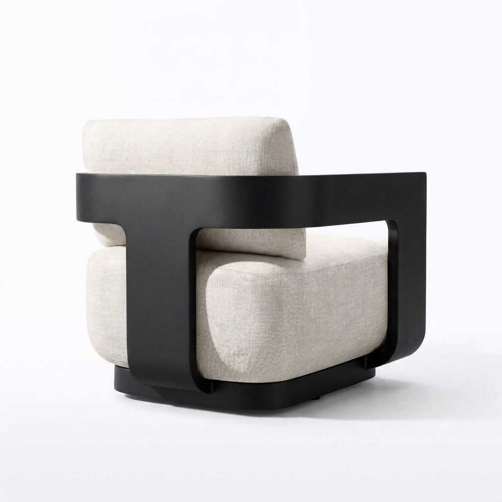 Aris Lounge Chair - back view