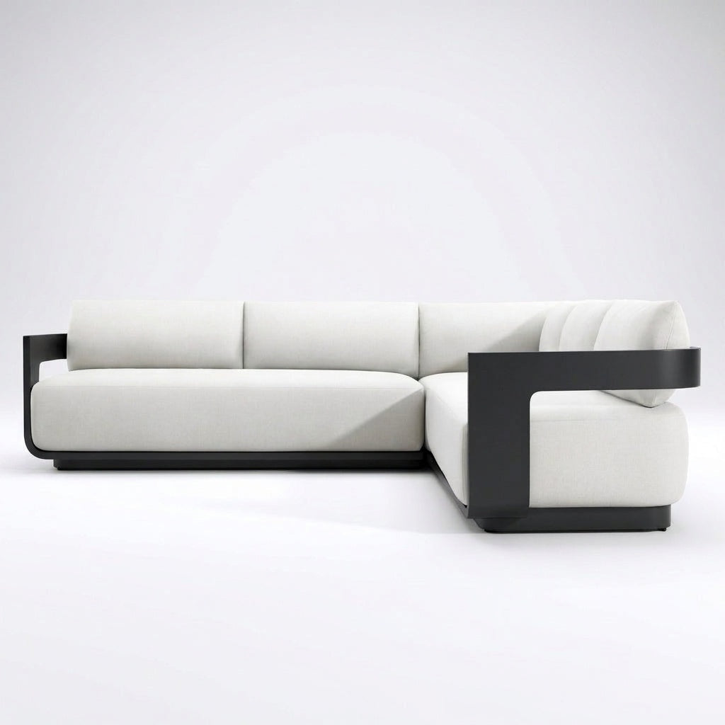 Aris L Shaped Sofa Right Hand front