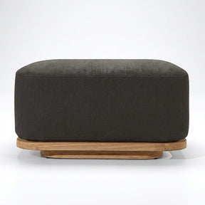 Aris Ottoman (Teak) - side view