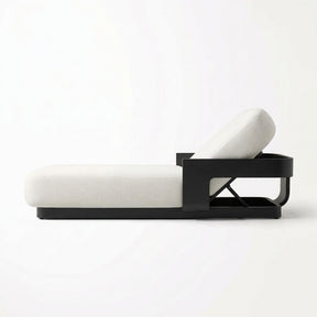 Aris Reclining Chaise - side view