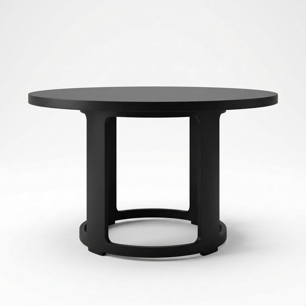 Aris Round Dining Table - front view