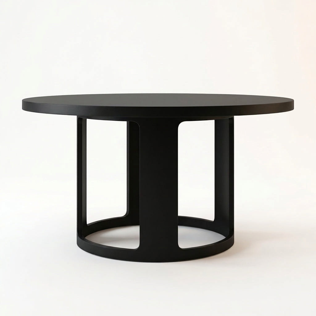 Aris Round Dining Table - back view