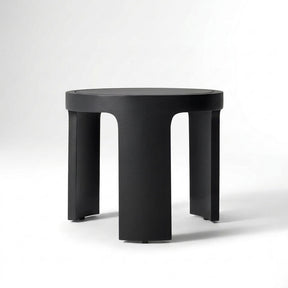 Aris Round Side Table - front view