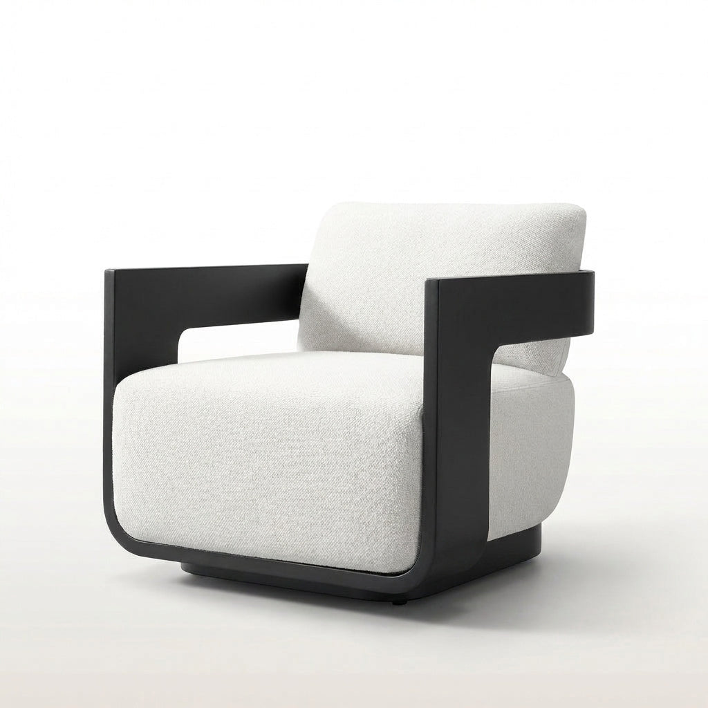 Aris Swivel Lounge Chair - hero view