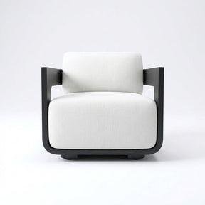 Aris Swivel Lounge Chair - front view